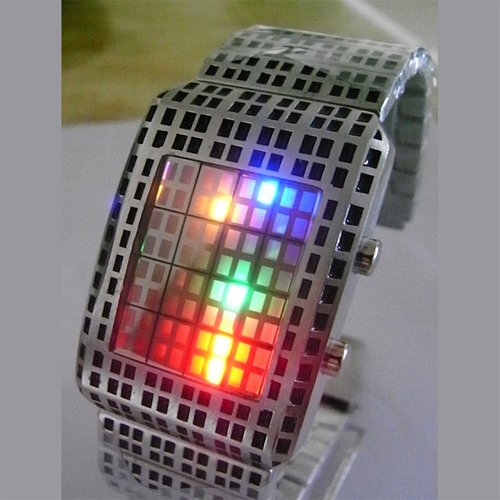 montre led multicolore GL1080