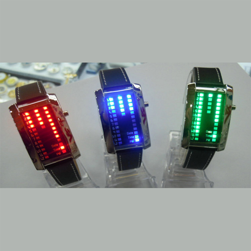 montre metal 29 leds GL1006 pic2