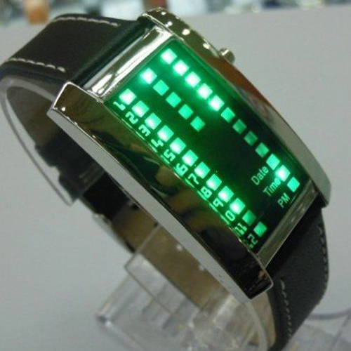 montre metal 29 leds GL1006 pic3