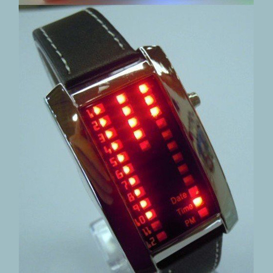 montre metal 29 leds GL1006 pic4