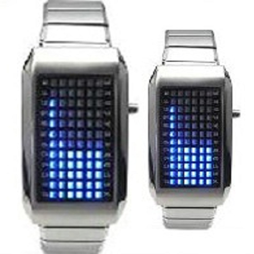 montre metal 72 leds GL1001 pic2