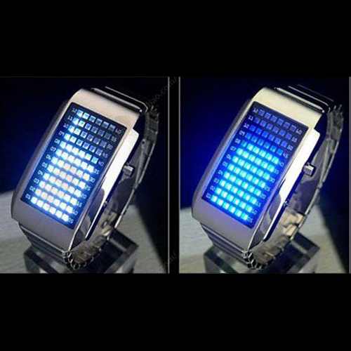 montre metal 72 leds GL1001 pic4