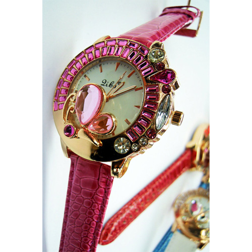 montre strass pierres fleurs WS1141