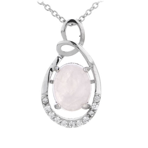 pendentif femme argent cristal 8300297