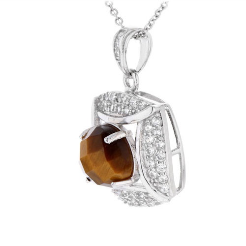 pendentif femme argent diamant 8300358 pic2