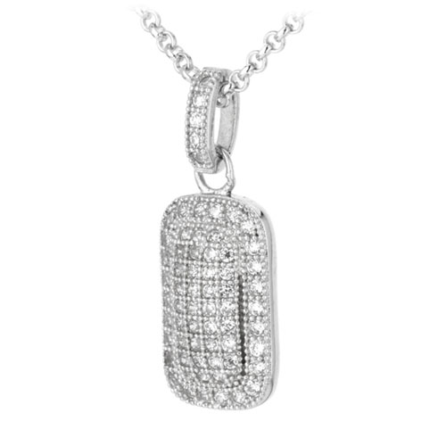 pendentif femme argent zirconium 8300033 pic2