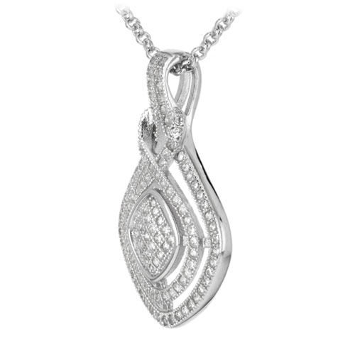 pendentif femme argent zirconium 8300034 pic2