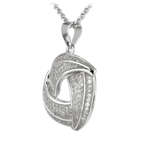 pendentif femme argent zirconium 8300037 pic2