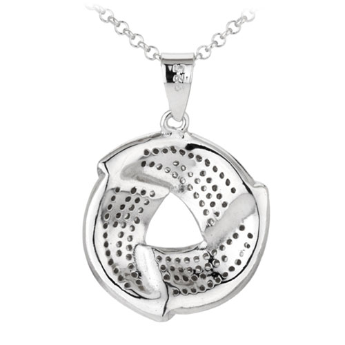 pendentif femme argent zirconium 8300037 pic3