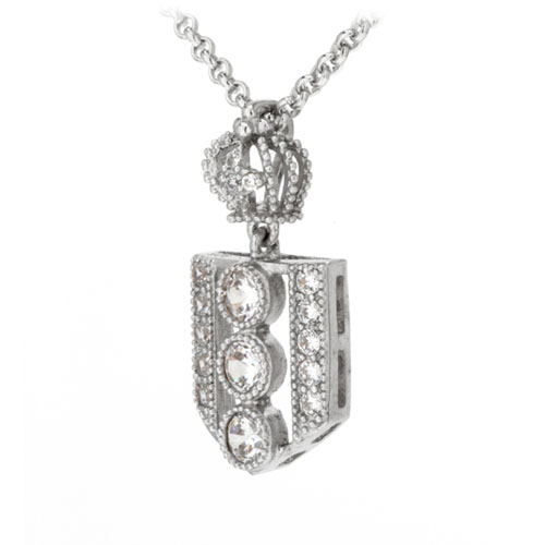 pendentif femme argent zirconium 8300039 pic2