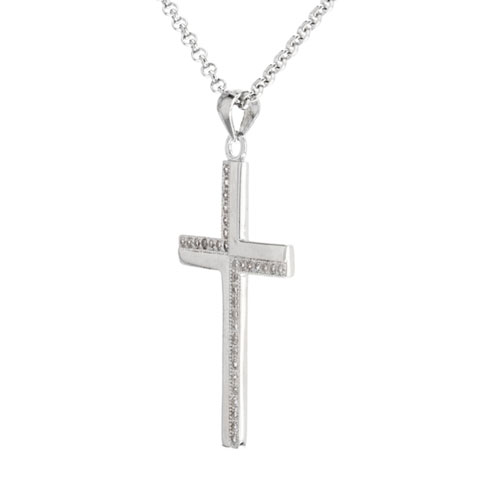 pendentif femme argent zirconium 8300040 pic2