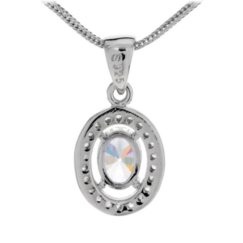 pendentif femme argent zirconium 8300041 pic3