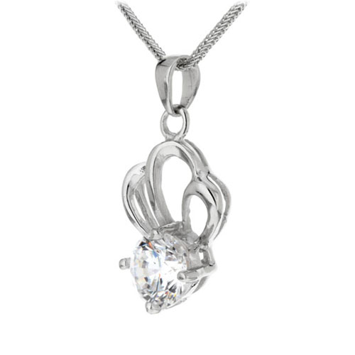 pendentif femme argent zirconium 8300047 pic2