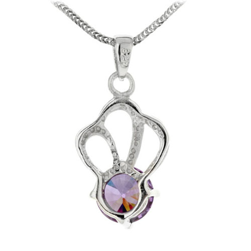 pendentif femme argent zirconium 8300048 pic3