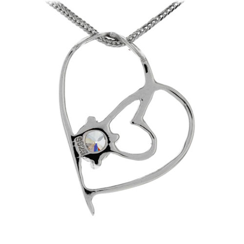 pendentif femme argent zirconium 8300051 pic3