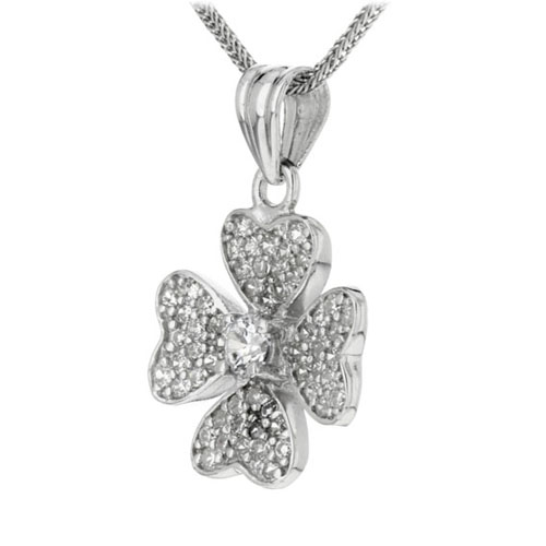 pendentif femme argent zirconium 8300054 pic2