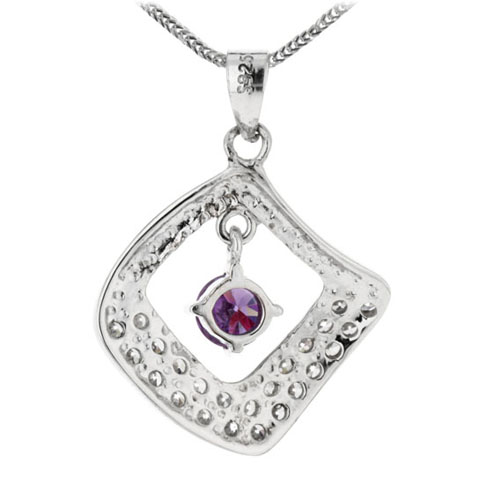 pendentif femme argent zirconium 8300055 pic3