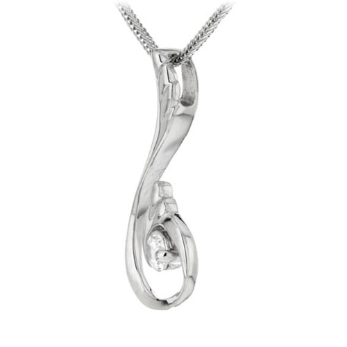 pendentif femme argent zirconium 8300057 pic2