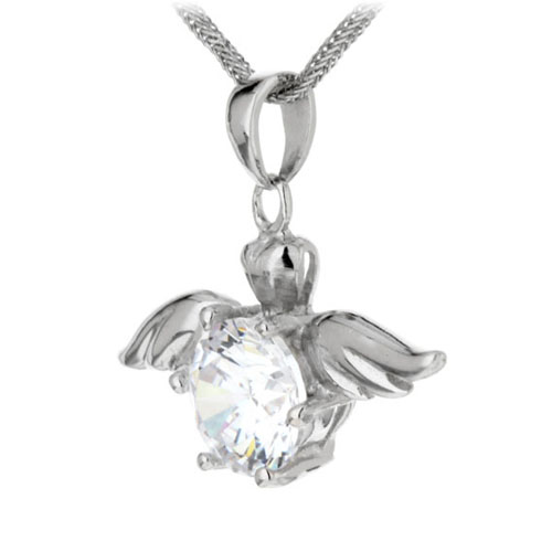 pendentif femme argent zirconium 8300059 pic2