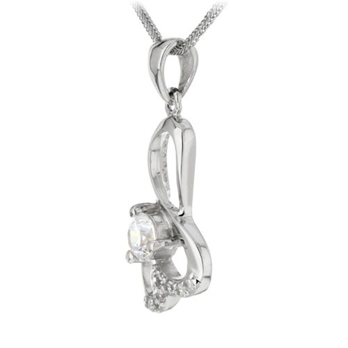 pendentif femme argent zirconium 8300062 pic2