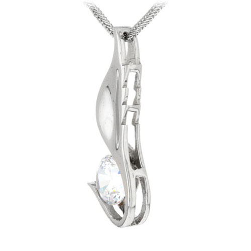 pendentif femme argent zirconium 8300064 pic2