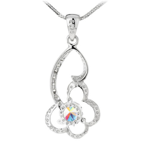 pendentif femme argent zirconium 8300066 pic3