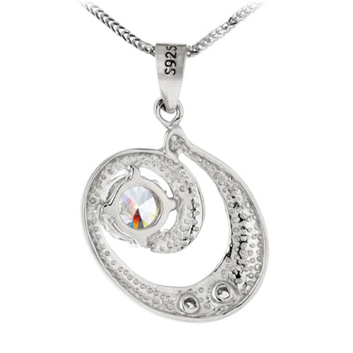 pendentif femme argent zirconium 8300067 pic3