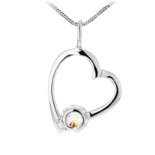 pendentif femme argent zirconium 8300072 pic3