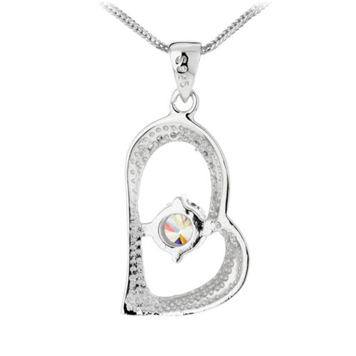 pendentif femme argent zirconium 8300073 pic3