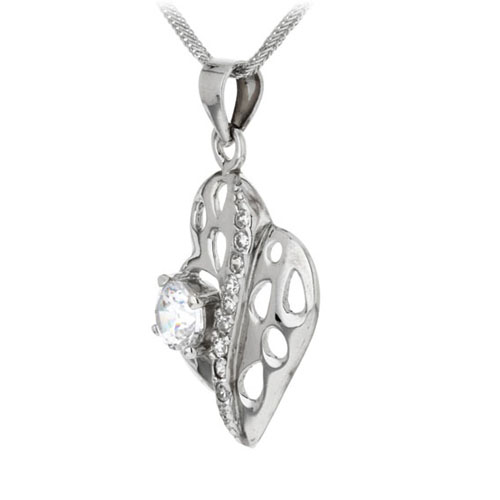 pendentif femme argent zirconium 8300086 pic2