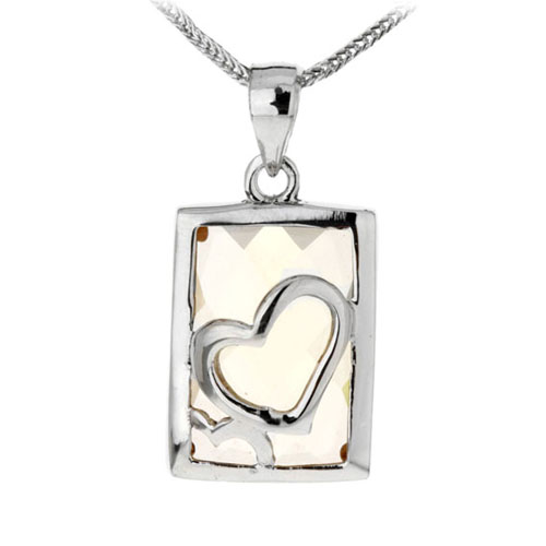 pendentif femme argent zirconium 8300087 pic3