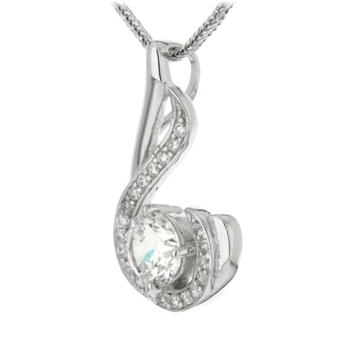 pendentif femme argent zirconium 8300092 pic2