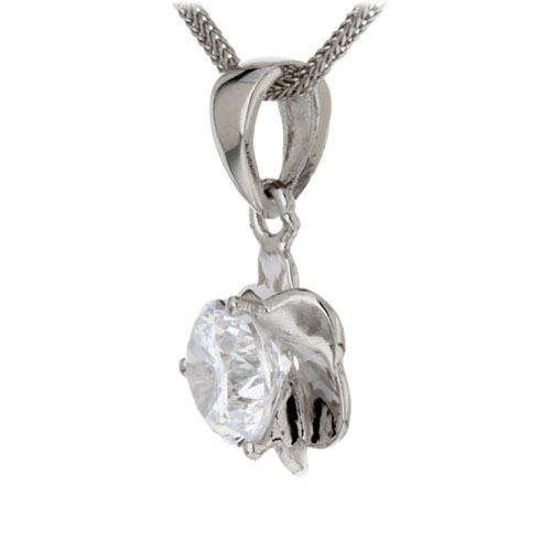 pendentif femme argent zirconium 8300107 pic2