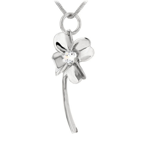 pendentif femme argent zirconium 8300110 pic2