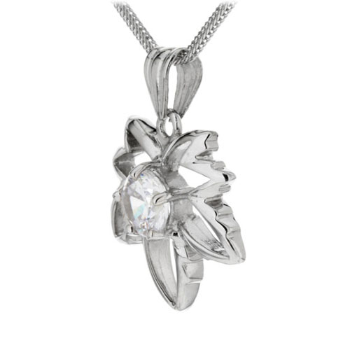 pendentif femme argent zirconium 8300117 pic2