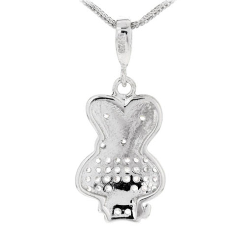 pendentif femme argent zirconium 8300124 pic3