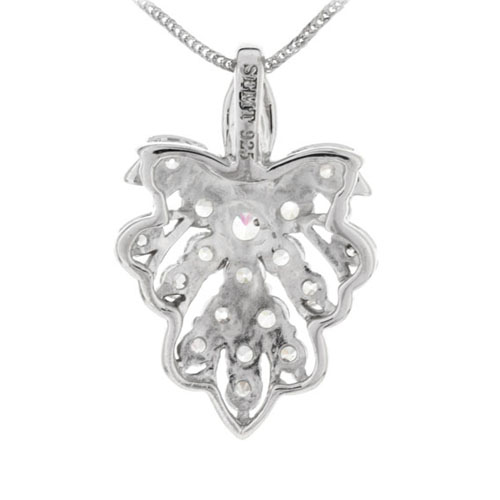 pendentif femme argent zirconium 8300128 pic3