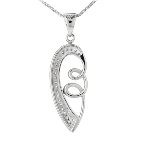 pendentif femme argent zirconium 8300131 pic3