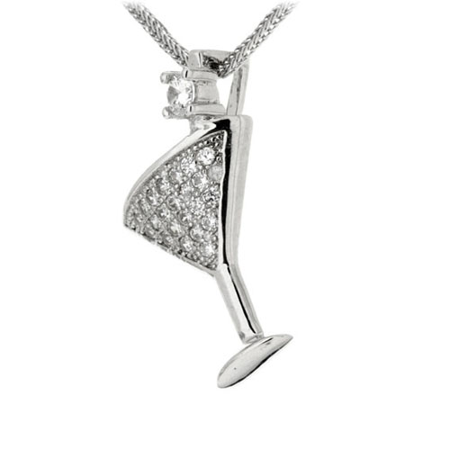 pendentif femme argent zirconium 8300140 pic2