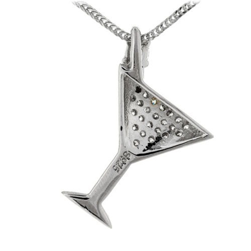 pendentif femme argent zirconium 8300140 pic3