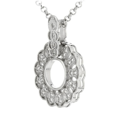 pendentif femme argent zirconium 8300141 pic2