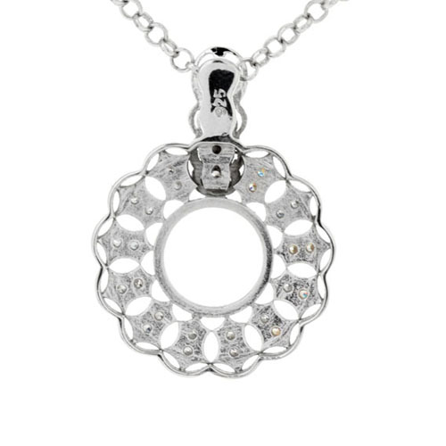 pendentif femme argent zirconium 8300141 pic3