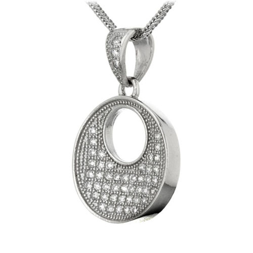 pendentif femme argent zirconium 8300146 pic2