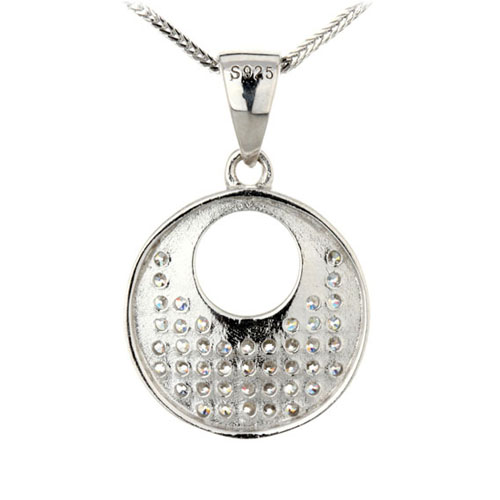pendentif femme argent zirconium 8300146 pic3
