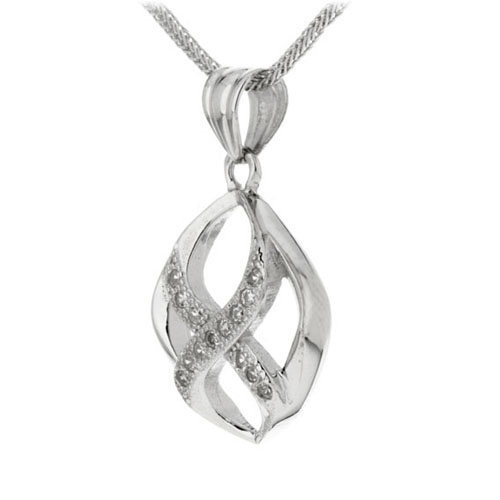 pendentif femme argent zirconium 8300147 pic2