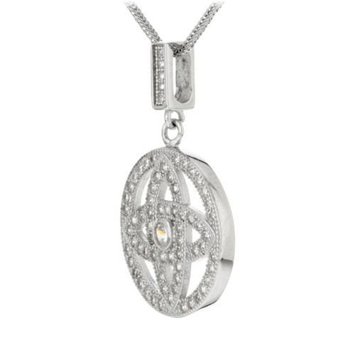 pendentif femme argent zirconium 8300153 pic2