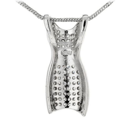 pendentif femme argent zirconium 8300159 pic3