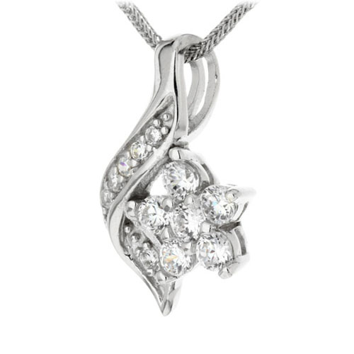 pendentif femme argent zirconium 8300160 pic2