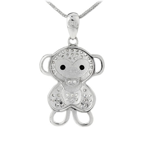 pendentif femme argent zirconium 8300164 pic3