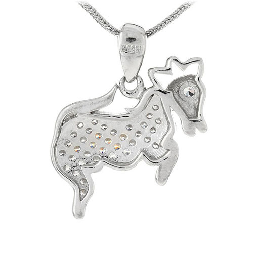 pendentif femme argent zirconium 8300165 pic3